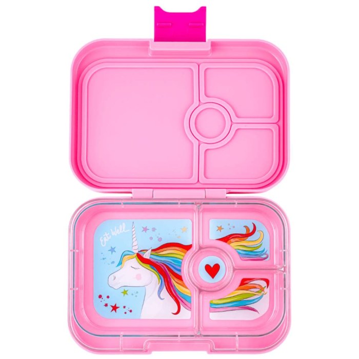 Yumbox Φαγητοδοχείο Ροζ με χωρίσματα 